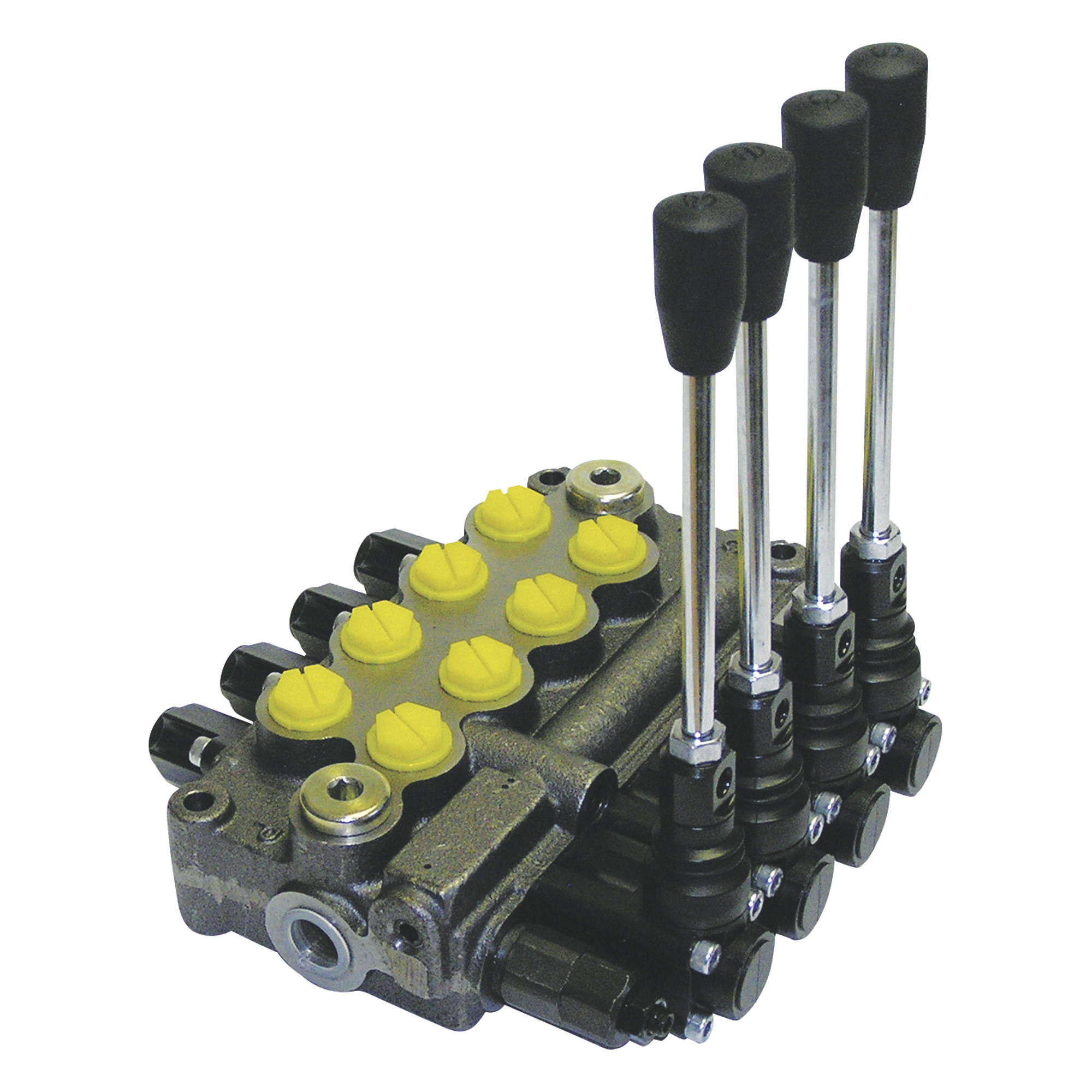 Prince Hydraulic Control Valve, 8 GPM, 4-Spool, Model# MB41BBBB5C1
